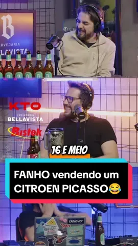 FANHO vendendo um CITROEN PICASSO 😂🤣 #humor #comedia #engraçado #caixapreta #piada #corte  #podcast #risada #rir #programa #entretenimento #😂 #🤣 #citroen #picasso #fanho 