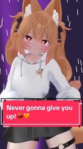 Never gonna give you up! Fr. @Shibbi 💃🧡 #vtuber #FindingANest #fyp #fypシ #meme #rickroll 