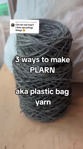 Replying to @farnia.dnhope this helps! plarn is great for dish scrubbies, amigurumi, bags, and soooo much more. have fun! and let me know if you make anything. 😊 #plarn #upcycle #DIY #crochetersoftiktok #yarntok #fiberart #crochettiktok 