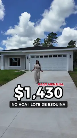 No te quedes con las ganas de comprar tu casa. Casa sin HOA, ni CDD, con un bajo pago mensual, más barato que pagar renta, ubicada en Ocala FL. Bellos acabados y GRAN PATIO. Tu sueño hecho realidad. Si te estás relocalizando en este maravilloso Estado de FL, solo tienes que llamarme.  Para videos completos de los proyectos suscríbete a mi canal de YouTube.  https://www.youtube.com/@Yerirealtor  Comparte este video💪🏽.  Si quieres más detalles llámame al 4078379828 #viral  #foryou  #realestate#firstimehomebuyer#yerimaraguerorealtor#compratucasa#newyorktoflorida