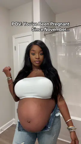 So over it and still got 3 more weeks left 😭😭 #pregannttiktok #pregnantbelly #pregnancyjourney #pregnancylife #pregnancyhumor #blackgirl #boymom #36weekspregnant 
