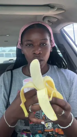 Banana and Whipped Yogurt Mukbang !! #Foodie #mukbang #foodtiktok #healthy #skinny 😎
