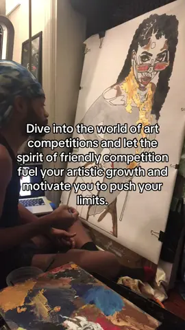 Dive into the world of art competitions and let the spirit of friendly competition fuel your artistic growth and motivate you to push your limits. #creativeprocess #artprocess #artcommunity #artistsoftiktok #fyp 