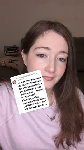 Replying to @jessperdomo68 sobre acentos y como nos perciben otros cuando hablamos en inglés. #clasesdeingles #argentina #profedeinglés #aprenderingles 