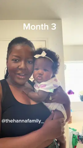 Replying to @yogirlraena 5 months of Harlee🥰❤️ She is a sweet a chill baby. #parentsoftiktok #momlife #newbaby 