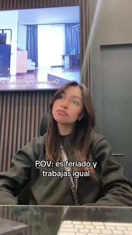 Es mi mood de hoy 😅 #trabajoduro #humor #foryoupage #parati #feriado #feriadosetrabaja #fyp #jefe 