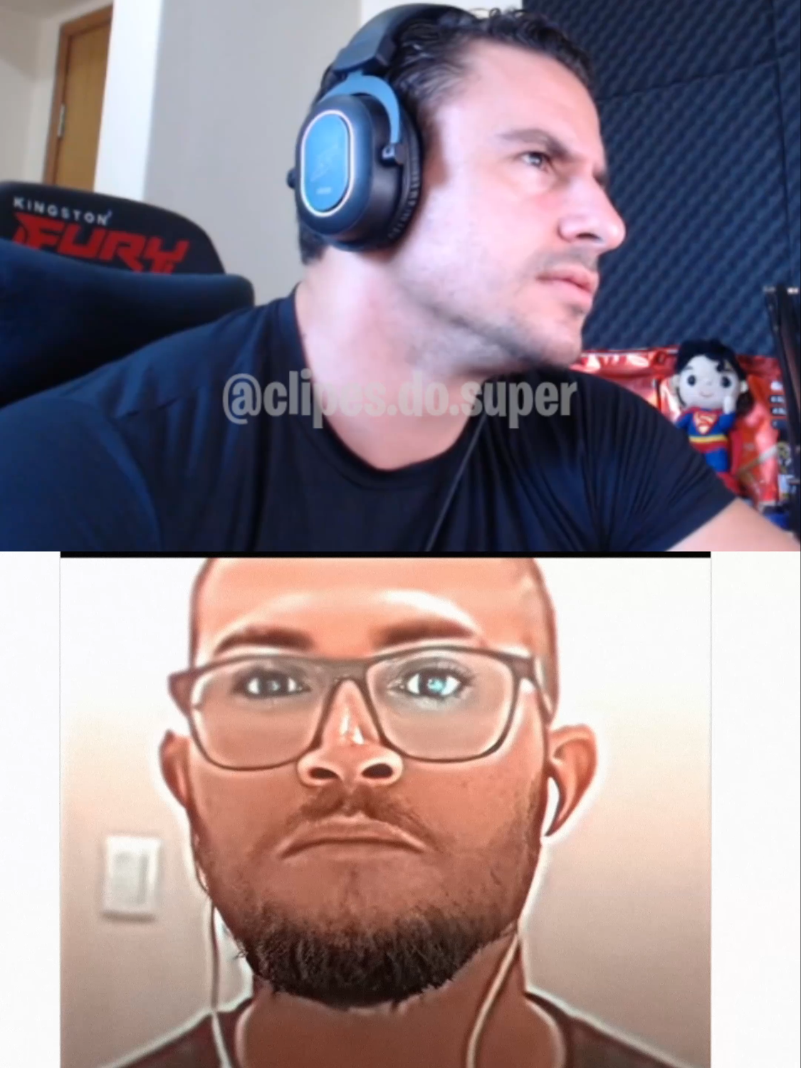 REACT DA EDIT DO GLEISON BRABÍSSIMO !!! #xandao #superxandao #xandão #superxandaogod