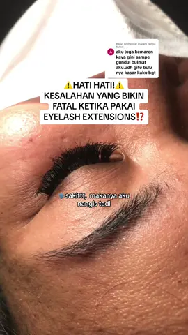 Membalas @malam tanpa bulan asli ya, kalo semisal pertama x coba eyelash pasti jdi trauma ga si🫵🏻😀 #eyelashextensions #lashhack #lashtips 