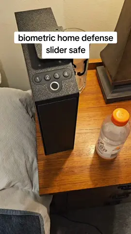 Finally a slider safe that has all.of the features ive been looking for! #Home #homedefense #biometricslidersafe #selfdefense #safe #safety #banana 
