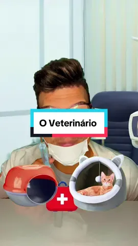 Quando os papeis mudam no veterinário 🤣