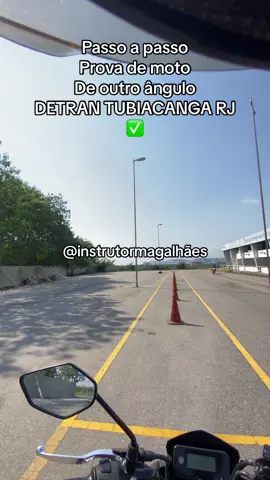 Passo a passo, prova de moto, de outro ângulo, detran Tubiacanga RJ #rj #prova #moto #mulher #baixinha #viral #foryou #fly #dicas #deus #habilitação #autoescola ##con #8 