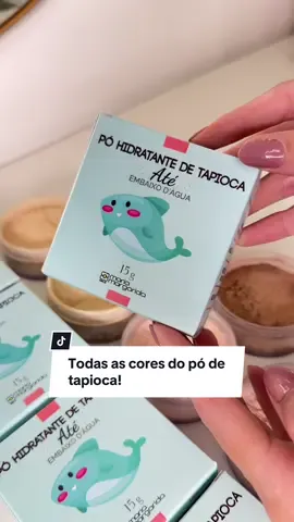 Todas as cores do pó de tapioca da Maria Margarida! #pódetapioca #pomariamargarida #podetapioca #potranslucido #poaprovadagua #posolto #mariamargarida 