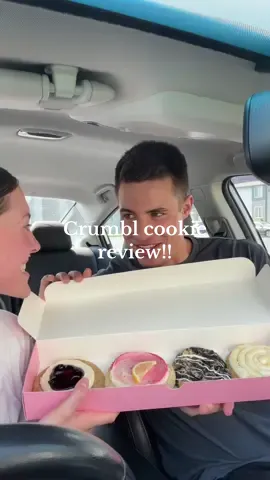 Yummy yum! #couple #Relationship #crumbl #cookie #review #lemondae #cake #yummy #fyp #foryou 