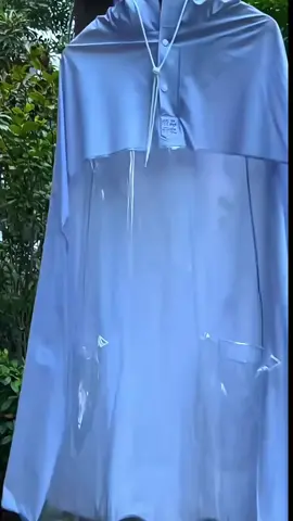 Áo mưa đi xe máy che phủ toàn thân vành đôi chắn nước, dễ dàng sử dụng điện thoại #aomua #aomuadixemay #aomuaphutoanthan #aomuadoi #aomuadixe 