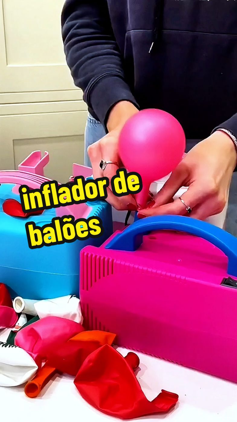 inflador de balões #infantil #acheinashopee #festa #baloes #inflador 