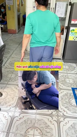 Nữ bệnh nhân bị đau nặng hơn khi nắn bẻ cột sống chữa thoát vị đĩa đệm cột sống thắt lưng. #nắnchỉnhcộtsống #nanchinhxuongkhop #nanchinhcotsong #thoatvidiadem #thoátvịđĩađệm #chiro #chiropractic #antifakenews #theanh28 #bácsĩ_thụ #điềutrịxươngkhớpchuẩnykhoa 