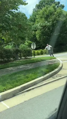 You gotta show your respect! 👏. #caughtoncamera #running #army #salute #america