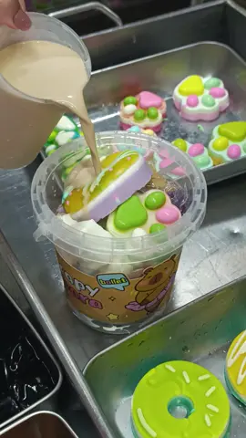 xô trà sữa ah #toppingtrasua #bobantrasua #trasuabo #binhthanh #mukbangtrasua #binhthanhangi #khucbachchanmeo #khucbachdonut #cheeseballs 