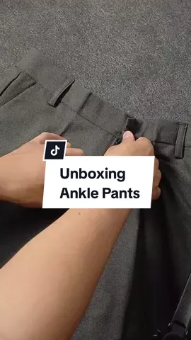 Unboxing ankle pants fayaza, aku langsung beli 4 saking bagusnya #anklepants #unboxing #celanaformalpria #rekomendasioutfit #rekomendasioutfitcowo #celanaformalcasualkerjakantor 