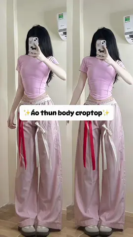 Sốp thêm màu mới nè mí bà #reviewquanao #aothunbody #aocroptop #goclamdep #outfit #xuhuong #viral 
