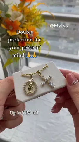 Limited time flash time #jewelry #jewelrylove #foryou #ins ##fashiontiktok #goldnecklace #virginmary 