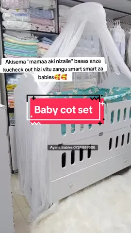 MDF baby cot 15000, net 3000, cot bumper 2500 ☎️0724889508/0790811522 🇰🇪we deliver countrywide at a small fee  #babyshoppinglist #firsttimemom #newmom #nairobitiktokers #bassinet #babyshopping #babyshowergift #babyshowerideas #babymusthaves #babynursery #nurseryideas #babycotnet #babytiktok #fyp #viralvideo 