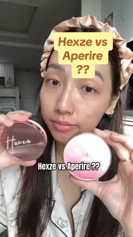 quên ko nhắc trong vid là zá 1 em Aperire ko lõi cao hơn 1 em Hexze + lõi 😀🥹 #hexze #aperire #cushion #BeautyTok 
