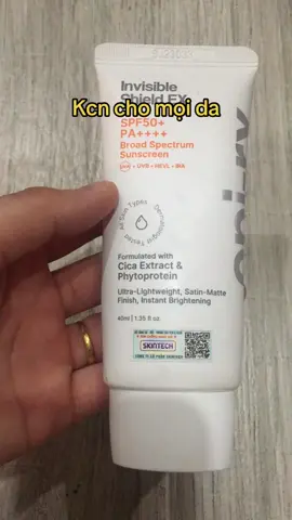 Epirx Kem chống nắng Invisible shield ex #kcn #invisibleshield #kcnchomoiloaida #xuhuong #capcut 