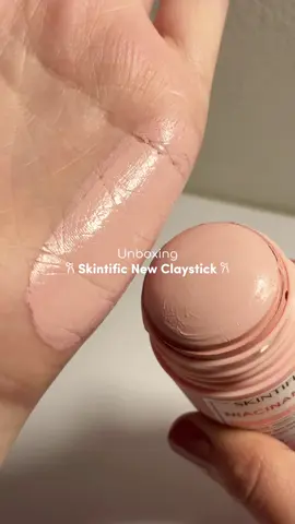 New pink claystick from Skintific!✨ super love bgt sm texturenya yg soft smooth and easily melts into skin🤍  #skintific #claystick #skintificclaystick 