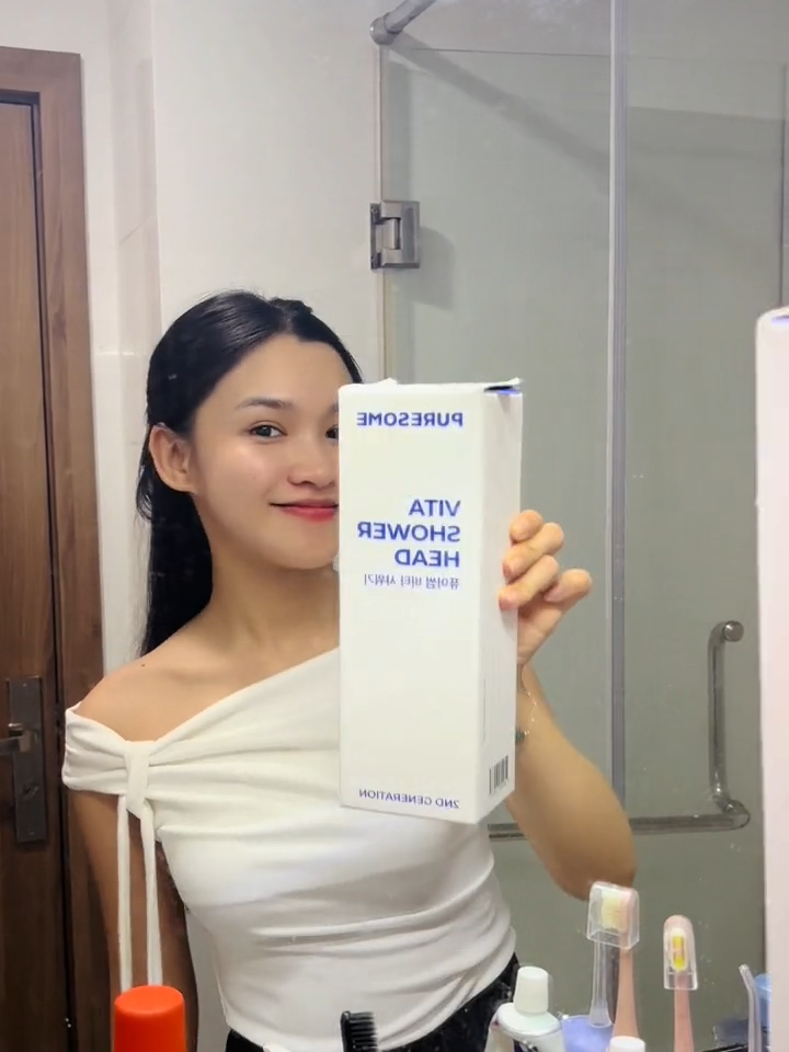 Tận hưởng cảm giác tắm sảng khoái cùng bộ lọc vòi sen Puresome 🚿 #puresome #skincarewaterfilter #skincare #세면대필터 #샤워기필터 #kbeauty #kpop #kproduct #skincarehack #skincaretip #skincarewater #kceleb #bodyluv