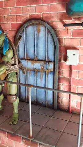 Rusty door paint 🎨 🖌 Check out the full TMNT sewer diorama video on my YouTube channel 🐢 🍕 ...#tinythings #minithings #diorama #dioramacreators #dioramamaker #miniatures #tmnt #teenagemutantninjaturtles #ninjaturtles #cowabunga