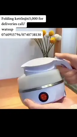 Folding kettle@65,000 for deliveries call/watsup 0760915796/0740738130#fyp #foryou #foryourpage #alba’s kitchen ware#tiktokuganda 