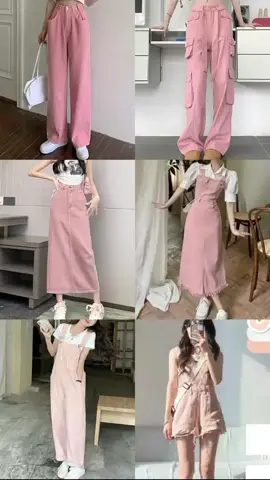 💗🌷🎀#outfitpink #pinky #jumpsuit #jeanscargo #rokjeans #outfitideas #coquette 