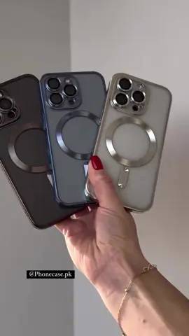 iPhone MagSafe Supported Luxury Plating Case with Camera Lens Protection  ➡️ Get Free Delivery all over 🇵🇰 ➡️ Perfectly Compatible With Wireless Charging ➡️ Upto 15ft drop Protection ➡️ Inner & edges are soft rubber to save from inner scratches & Shocks. ➡️ 100% MagSafe Supported.
➡️ High quality Shock proof Material
➡️ Real Camera video, we deliver what we show.
➡️ Click on shop Now
➡️ WhatsApp: 0336-12345 01