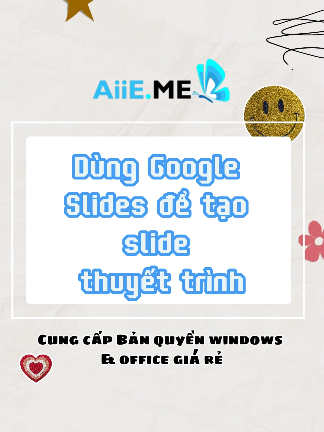 Dùng Google Slides để tạo slide thuyết trình #thanhcongnghe