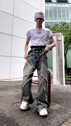 170cmがPERSONSOUL履いてみました #fashion #OOTD #y2k #XUTOKYO #ユニセックス 