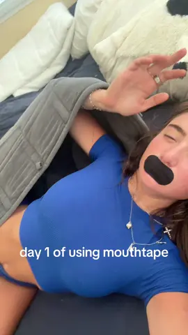 day 1 using mouthtape