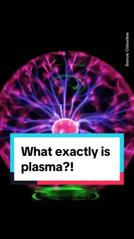 Plasma, the 4th state of matter! Solid, liquid and gas are three fundamental states of matter that we are all familiar with.  And we know that a substance can change from the first to the second and even to the third state: Solids, for example ice, become liquid with heat. And if exposed to even more heat, that liquid water turns into
 a gas — water vapor.  
 If a gas is heated, it turns into plasma. That's a soup of positively charged particles (ions) and negatively charged particles (electrons).  More than 99 per cent of the matter we see in space, such as the sun, stars and galaxies, is in the plasma state.  But plasma is also visible on earth: when lightning strikes or auroras are seen in the sky. Author: Kirstin Schumann #plasma #stateofmatter #matter #gas #solid #liquid #STEMTok #Science #sciencetok #LearnOnTikTok #dwscience 