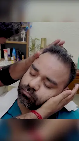 Relaxing Head Massage and Skin Cracking by Master Shamboo | Cre : Tez Bhogal #mastershamboo #reikimaster #indianmassage #asmrmassage #asmrrelax #massage #pourtoi #fvp #barber #usa🇺🇸 