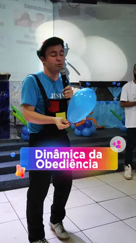 LEIAM A LEGENDA....... POR FAVOR Dinâmica da Obediência!!!! . Objetivo desta dinâmica: Ensinar as crianças que a obediência e a Desobediência tem consequências! . Materiais: 1 balão cheio de ar (Desobediência) 1 balão com água (Obediência) Fogo (Serve para ver se estoura ou não, como consequência da desobediência e obediência) . Ao ensinar que o balão da desobediência estourou, explique as consequências ruins que a desobediência trás, a mesma coisa porque a obediência não estourou, consequências boas! . Aproveite e ensina a História de Jonas ao ensinar está dinâmica! . Gostou? Então comenta e compartilha pra todo mundo ❤️❤️❤️❤️