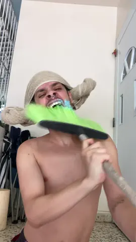 This is the way we brush our teeth