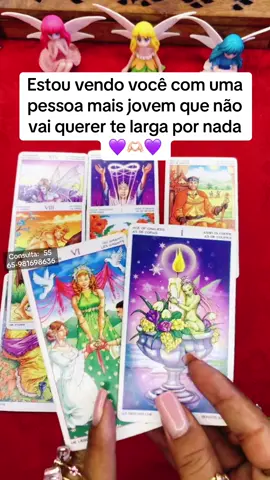 @Josy 👈🤩estou vendo você com uma pessoa mais jovem que não vai querer te larga por nada #tarotdehoje #tarotreading #tarotonline #consultadetarot #tarotcards #tarot #tarottok 