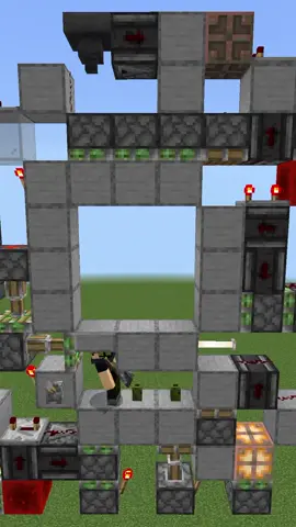 Mcbe 3x3 HUH door #minecraftredstone #minecraftbedrock #Minecraft #minecraftbedrockredstone #minecraftmcbe #foryou 