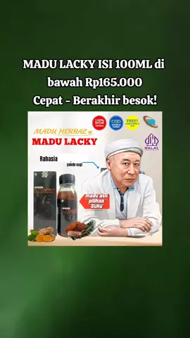 MADU LACKY ISI 100ML di bawah Rp165.000 Cepat - Berakhir besok!#madu #madulacky #fyp 