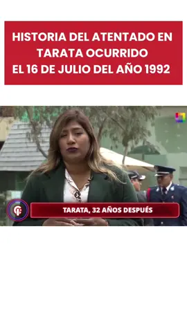 Vanessa Quiroga, sobreviviente del atentado en Tarata // Ig: adripalaciosa #peru #historia #cronicasdeimpacto #tv 