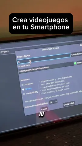 Crea videojuegos con Android #python #programacion #javascript #Tech #tecnologia #html #ingenieria #antiprofe #tips #AprendeConTikTok #AprendeEnTikTok