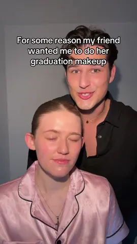 “Are you making me look bad on my graduation?” #graduationmakeup #skincare #makeup #beauty #fy