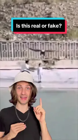 Is this video edited or real? lets find out! #eagle #kid 