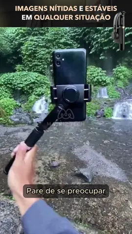 🎥✨ Transforme suas gravações com nosso estabilizador para celular! 📱🔥 ⚡️ Imagens suaves e sem tremores, perfeito para vídeos profissionais, vlogs e aventuras. Compatível com a maioria dos smartphones! 🤳🚀 🔝 Eleve a qualidade das suas filmagens. Garanta o seu agora! Link na bio! 🔗✨