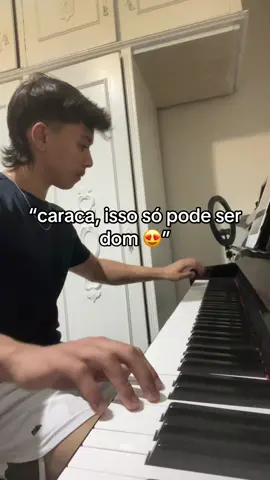 eu nasci assim tocando chopin como descobriram?? #piano #viral #foryou #fyp #humor 